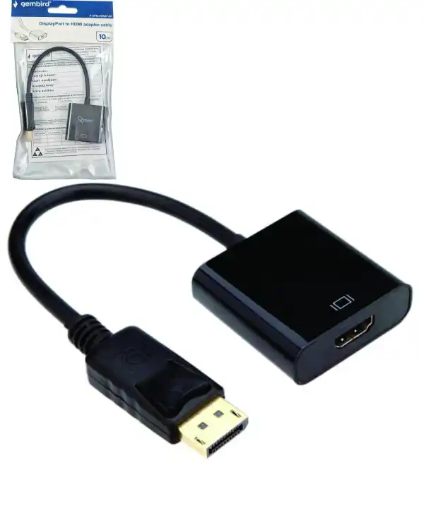 Adapter Konverter Displayport Hdmi Gembird M F A Dpm Hdmif Uspon Doo