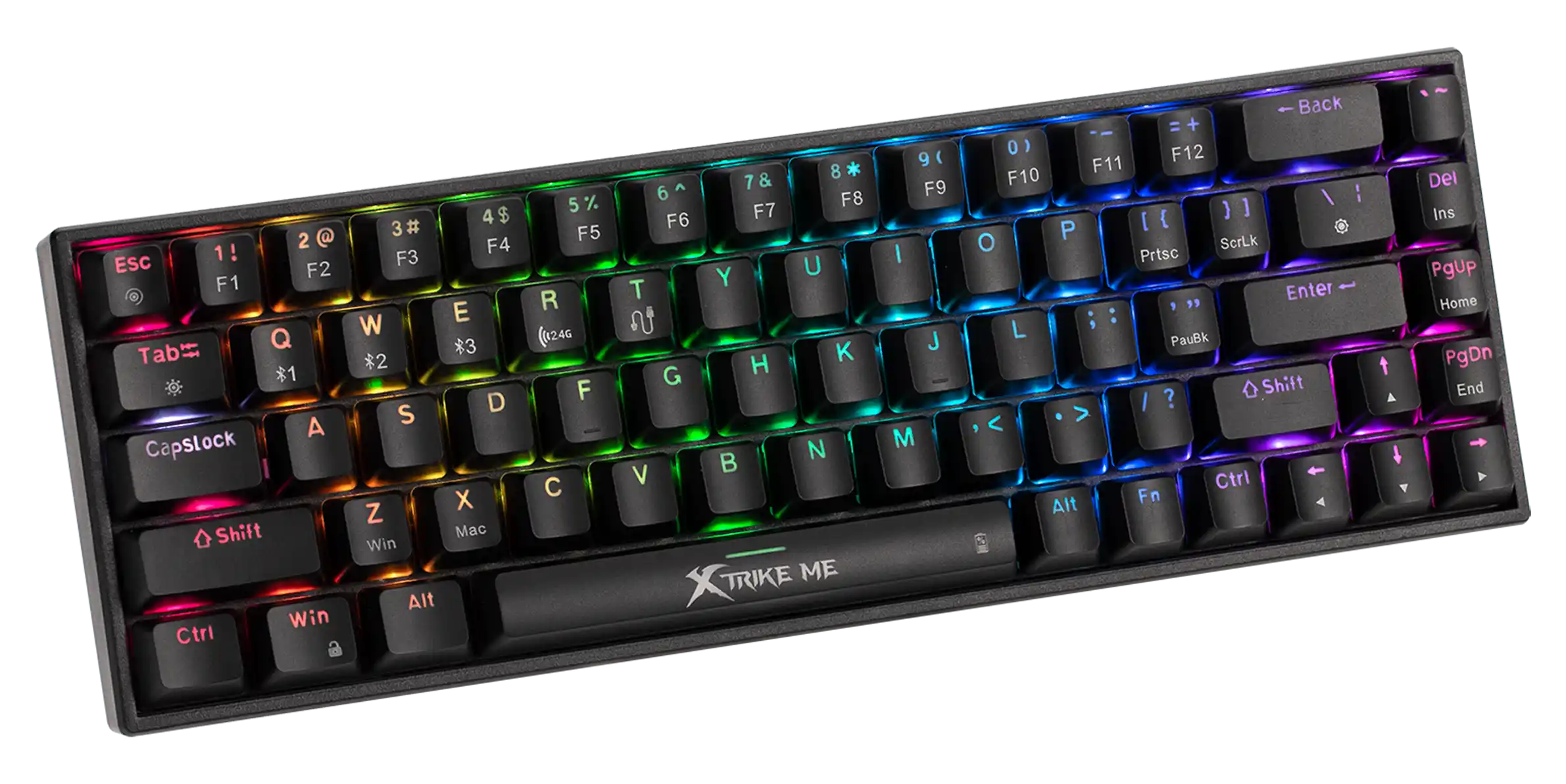 Xtrike Bežična tastatura  GK993W mehanička crna