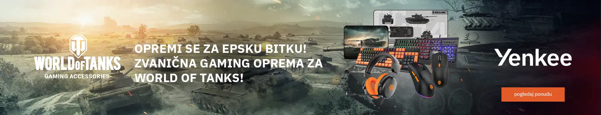 Yenkee, gaming oprema za World of Tanks