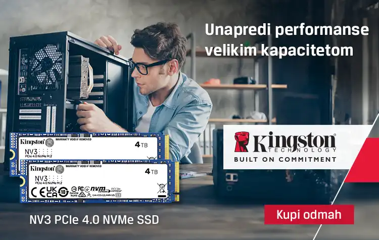 SSD M.2 NVME 1TB Kingston SNV3S/1000G 6000MBs/5000MBs